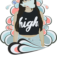 Girl. Un projet de Design graphique et Illustration traditionnelle de Victor Casillas Garcia - 10.01.2015