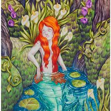  Ondina. PortfolioGalstheo2014. Traditional illustration project by Galstheo - 01.10.2015