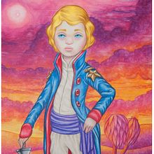 El Principito. Portfolio Galstheo 2014. Traditional illustration project by Galstheo - 01.10.2015