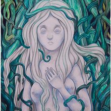 Aurora 1#. Traditional illustration project by Galstheo - 01.10.2015