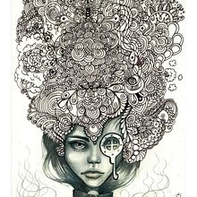 Psych. Un proyecto de Bellas Artes e Ilustración tradicional de Maru Stahl - 10.10.2014