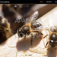 Web "Apadrina una Colmena". Web Development, Graphic Design, Web Design, and Photograph project by Gabriel González Sánchez - 01.11.2015