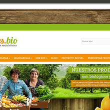oranges.bio. Web Development, and Web Design project by Ingeweb.es Soluciones Informáticas - 12.14.2014