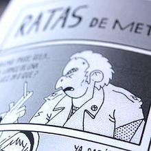 Ratas de metro - Larsen - Bofetada inmediata -. Comic project by Álvaro Samaniego - 02.28.2014