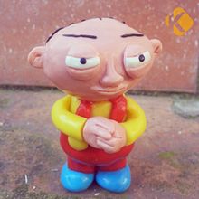 Stewie en plastilina. Animation, Arts, Crafts, Fine Arts, Comic, and Character Design project by Abel J. Fillat - 01.13.2015