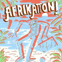 Afrikatton. Traditional illustration, and Screen Printing project by Álvaro Samaniego - 10.24.2013