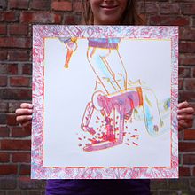 Serigrafías guapas. Traditional illustration, and Screen Printing project by Álvaro Samaniego - 05.14.2014