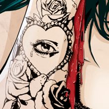 Love heart. Un progetto di Belle arti, Cinema, video e TV, Fumetto, Design, Character design, Design editoriale e Illustrazione tradizionale di laurrakamadre.com - 14.01.2015