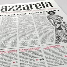 Revista y Web de moda "PAZZARELA". Een project van Redactioneel ontwerp van Dacher Ponce - 24.10.2011