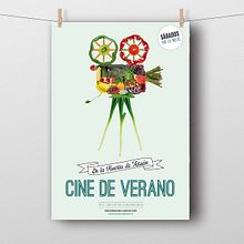 Cartelería para La Huerta de Tetuán. Br, ing, Identit, Art Direction, and Graphic Design project by Muak Studio | UX Design - 01.14.2015