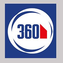 Ingles 360, diseño de logotipo. Un proyecto de Br, ing e Identidad y Diseño gráfico de Leticia Area Garcia-valdés - 15.04.2014