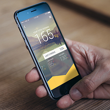 Fitness iOS App. Un proyecto de Diseño, Diseño gráfico, Diseño Web, Gestión del diseño y UX / UI de Narcis Liviu Catrinescu - 16.01.2015
