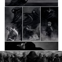 Death. Comic project by Jose Barrero - 01.18.2014