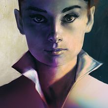 Audrey Hepbourn. Traditional illustration project by Jose Barrero - 02.20.2014