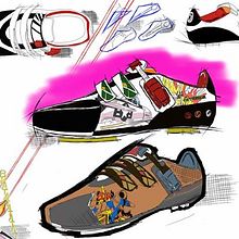 Diseño calzado - Airstream. Projekt z dziedziny Projektowanie obuwia użytkownika Matías Lloret - 06.08.2009