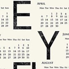 Calendario. Un progetto di Graphic design di Leticia Area Garcia-valdés - 28.09.2014