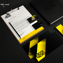 Rock & Road. Br, ing, Identit, and Design project by Esther Mengual Miret - 01.18.2015