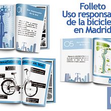 Madrid en bici de manera responsable. Editorial Design project by Santos Barrios Gragero - 01.18.2015