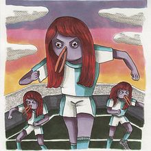 Revista Líbero. Un proyecto de Ilustración tradicional de Roberta Vázquez - 19.01.2015