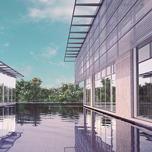 Exterior - CG by luisjarq . 3D și Arhitectură de Luis Javier López Carracedo - 08.09.2014