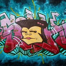 Viodeo de mural - Silk vs Ironlak Spray Paint. Fine Arts, and Traditional illustration project by Esteban Belvís - 01.20.2015