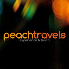Logo Peachtravels. Un proyecto de Br, ing e Identidad, Diseño gráfico y Tipografía de Montaña Pulido Cuadrado - 20.01.2015