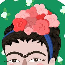 Frida Kahlo . Desain, Desain Karakter & Ilustrasi tradisional proyek oleh Paula Benítez - 01.22.2015