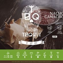 TBQ Fresh Mex Website. Un progetto di Web design, UX / UI e Direzione artistica di Jonathan Dominguez - 14.12.2014