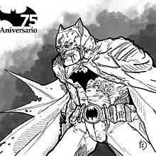 Homenaje a Batman 75 años. Un projet de Illustration traditionnelle de Kenneth Ghibran Ortega Zepeda - 18.08.2014