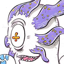 Coleccionando Monstruos. Character Design, and Traditional illustration project by Lebrilope - 01.25.2015