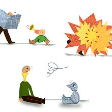 Cada loco con su tema.... Een project van Animatie,  Beeldende kunst, Collage,  Ontwerp y Traditionele illustratie van Helena Frías Peña - 16.03.2016