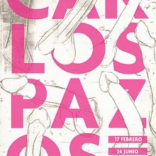 CARTEL PARA CARLOS PAZOS "artista".. Un projet de Publicité de Aitor Lains Mendez - 26.11.2013
