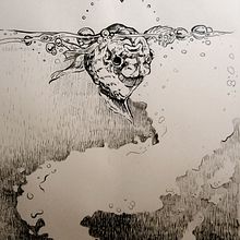 Del Revés. Projekt z dziedziny  Sztuki piękne, Komiks, Trad, c i jna ilustracja użytkownika AlabamaKiller Marta Castilla - 03.09.2014