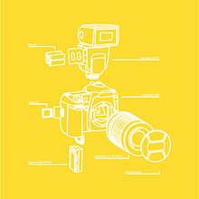 Nikon D80. Design, Graphic Design, and Traditional illustration project by Julio Gárnez - 01.26.2015