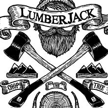 Lumberjack. Graphic Design, and Traditional illustration project by Óscar Postigo - 09.07.2014