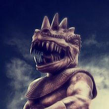 Dios Iguana - Mochica. Un proyecto de Bellas Artes de Manuel Tirado - 27.01.2015