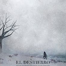 Cartel película El Destierro. Een project van  Ontwerp y Traditionele illustratie van Oscar Giménez - 27.01.2015