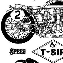Rider. Graphic Design, and Traditional illustration project by Óscar Postigo - 12.10.2013