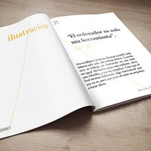 Proyecto del curso  Introducción al Diseño Editorial. Editorial Design project by Cayetana - 01.22.2015