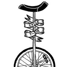 Monocycle. Graphic Design, and Traditional illustration project by Óscar Postigo - 10.07.2013