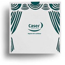 Propuesta de invitación para evento de Caser. Design gráfico projeto de Laura Cañadilla - 27.01.2015