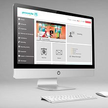 Area Interna Pressto. Un progetto di Web design e UX / UI di Ms. Barrons - 28.01.2015