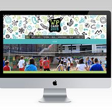 Web WP Camp. Br, ing, Identit, Graphic Design, and Web Design project by Kevin Kwik Johannesen - 01.28.2015