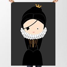 llustraciones personajes Historicos. Traditional illustration project by Añeta Martin Moreno - 01.28.2015