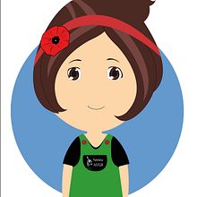Avatar para floristería Avi Flor. Traditional illustration project by Añeta Martin Moreno - 03.28.2013