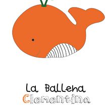 Logo la ballena Clementina. Graphic Design project by Añeta Martin Moreno - 01.28.2014