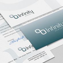 Branding para Infinity Serveis. Br, ing & Identit project by Fernando Nagore González - 01.29.2015