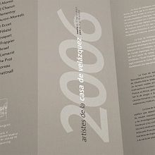Cuatrípticos para La Casa de Velázquez. Graphic Design project by Fernando Nagore González - 01.29.2015