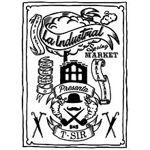 La Industrial Market. Graphic Design, and Traditional illustration project by Óscar Postigo - 03.21.2014