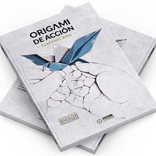 Origami de acción Flapping bird. Editorial Design, and Traditional illustration project by Víctor Martín Rodríguez - 01.30.2015